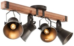 Brilliant&nbsp;- Spotlámpa DECCA 4xE27/10W/230V