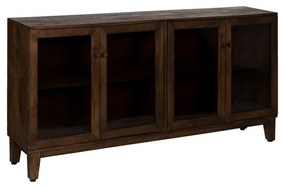 Barna mangófa tálalószekrény 180x87x35 cm Ravi – Ixia