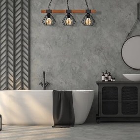 Csillár láncon ULF 3xE27/60W/230V