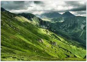 Poszterek 100x70 Tátra Lengyel hegyek Kilátás