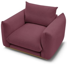 Borvörös fotel Ernest – Bobochic Paris