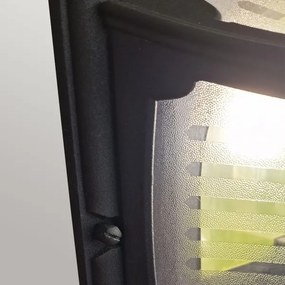 Elstead PR12-BLACK - Kültéri mennyezeti lámpa PARISH 1xE27/60W/230V IP44