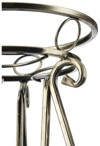 Virágállvány 62x28 cm arany