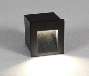 Kültéri Falba píthető Lámpa Szürke Step LED