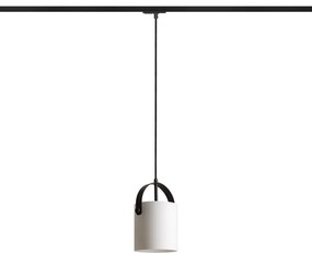 RENDL JULIETTA 16 egyáramkörös sínre opálüveg/fekete 230V LED E27 15W