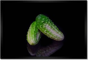 Poszter keretben 60x40 Zöld földuborka