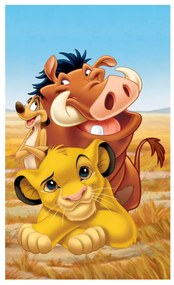 Disney Az Oroszlánkirály Pride Lands Trio kéztörlő, arctörlő, törölköző 30x50 cm
