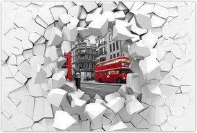 Poszterek 60x40 London Buszfülke