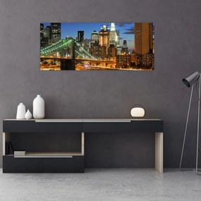 Kép - Híd New Yorkkal (120x50 cm)