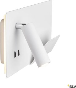 SLV SOMNILA 1003458 Fali lámpa 1x15W/LED 3000K 770LM