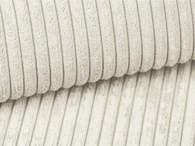 Bézs kordbársony kinyitható kanapé 195 cm Nona – Makamii