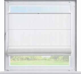 Kész pliszírozott roló római Szicília 80x170cm fehér