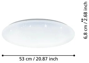 Eglo 900002 - LED Dimmelhető mennyezeti lámpa TOTARI-Z LED/44,8W/230V 2700-6500K