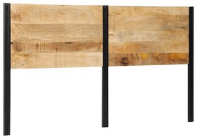 tömör fa mangó és vas fejtámla 180 cm