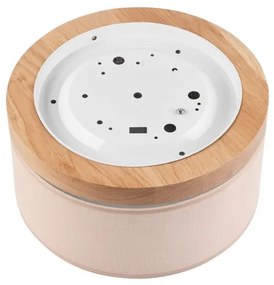 Brilagi - LED mennyezeti lámpa BELLADONNA 1xE27/15W/230V, 30 cm, bézs/dub