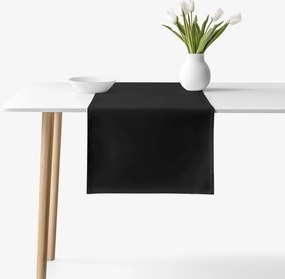 Goldea pamut asztali futó - fekete 50x180 cm
