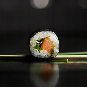 Vászonkép Canvas Japán Ázsia Konyha Kulináris Étel Sushi 80x80
