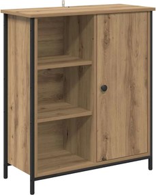 vidaXL Széf Artisan tölgy 70 x 30 x 80 cm Faanyag