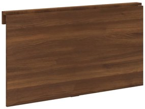 barna tölgy szerelt fa összecsukható fali asztal 100x60x56 cm