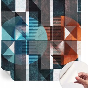 Modern öntapadós fotótapéta Mosható Absztrakt formák 250x250 cm