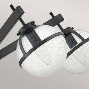 Hinkley Lighting Hollis HK-HOLLIS-5-C-BK Plafonlámpa 5x40 W/E14 ip44