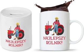 Persely Bögre Szett Gazdáknak Ajándék fényképes nyomtatással