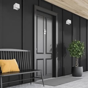 Rabalux 7397 - Kültéri fali lámpa SOLIN 1xG9/42W/230V IP54 fehér