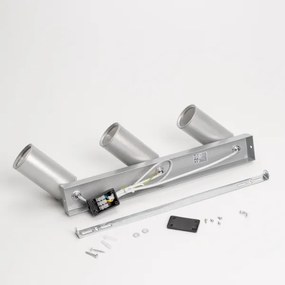 Brilagi - Fürdőszobai spotlámpa SELE 3xGU10/30W/230V IP44 ezüst