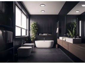 Kanlux 38790 - LED Kültéri lámpa érzékelővel BENO 12/18W/230V 3000/3500/4000K IP65 antracit