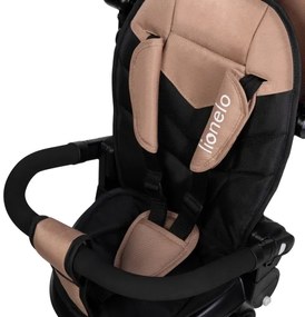 Lionelo - TRIS PLUS gyerek tricikli homokszínű