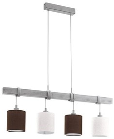 Eglo 49927 - Csillár zsinóron TOWNSHEND 2 4xE27/60W/230V 49927