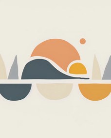 Poszter 40x50cm Felmagasztalt dombok