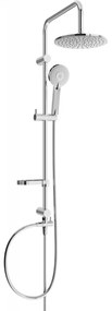 Mexen - X40 zuhanygarnitúra felső fejjel 22 cm, króm, 798404091-00