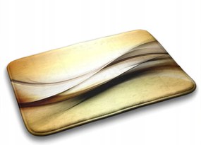 Divatos fürdőszobaszőnyeg Arany absztrakt 90x60 cm