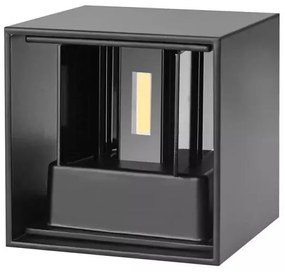 LED Kültéri fali lámpa 2xLED/3W/230V IP54 fekete