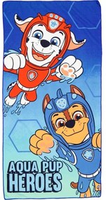 Paw Patrol, Mancs Őrjárat Aqua strand törölköző 60x120 cm