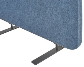 Kék paraván három panellel 184 x 184 cm STANDI Beliani