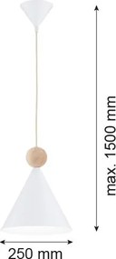 Argon KEGEL 8629 Függőlámpa 1x15W(Max)/E27 IP20