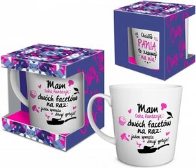 Nagy Méretű, Mintás Bögre Nőknek 480 ML Ajándék