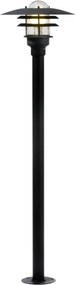 NORLDUX 71428003 LONSTRUP Modern Kültéri Állólámpa Fekete E27 IP44