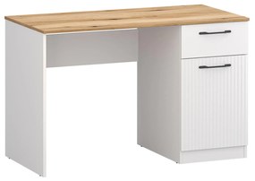 PC asztal Vejares (fehér + evoke tölgy) . 1116993