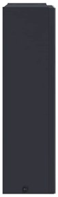 szürke tükrös fürdőszobaszekrény LED-del 45 x 13 x 52 cm