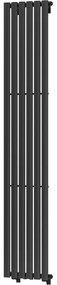Mexen Oregon dísz radiátor 1800 x 350 mm, 604 W, Fekete - W202-1800-350-00-70