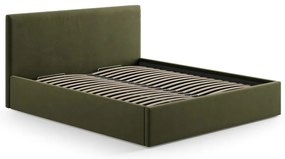 Zöld kárpitozott ágytámla 170,5x100 cm Remo – Micadoni