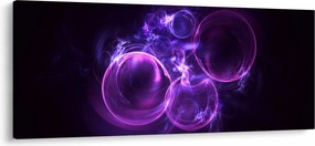 Absztrakt kép buborékok (120x50 cm)