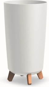 Lábtartó kaspó fehér Gracia Tubus Slim DGTL240-S449