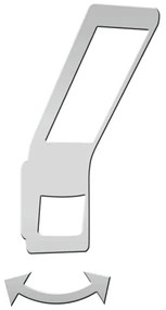 Steinel 012052 - Kültéri érzékelős lámpa XLED slim LED/7,2W/230V IP44