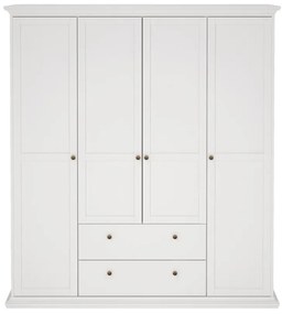 Provence III szekrény, fehér