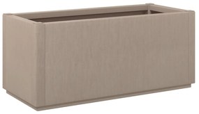 vidaXL világosbarna polipropilén kerti ültetőláda 80 x 36 x 35 cm
