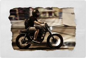 Poszterek 120x80 Klasszikus motorkerékpár Motor